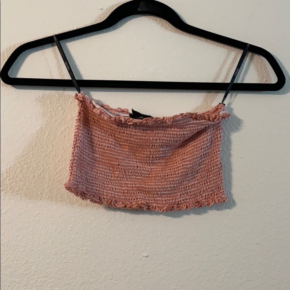 Striped crop top